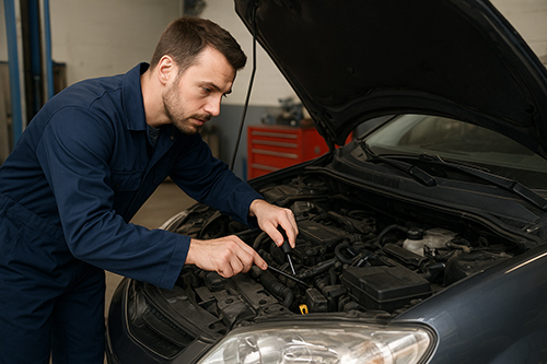 checking-the-car